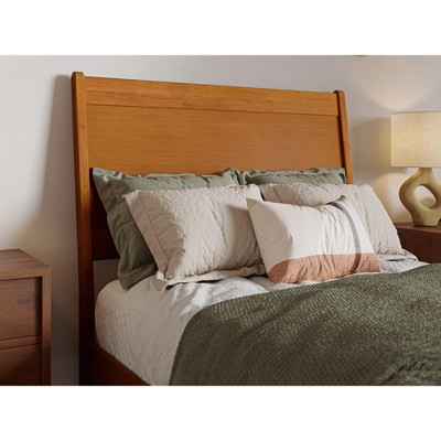 AFI Furnishings Casanova Twin Solid Wood Panel Headboard in White