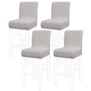 PiccoCasa Stretch Bar Pub Counter Height Side Chair Covers - 1 of 4