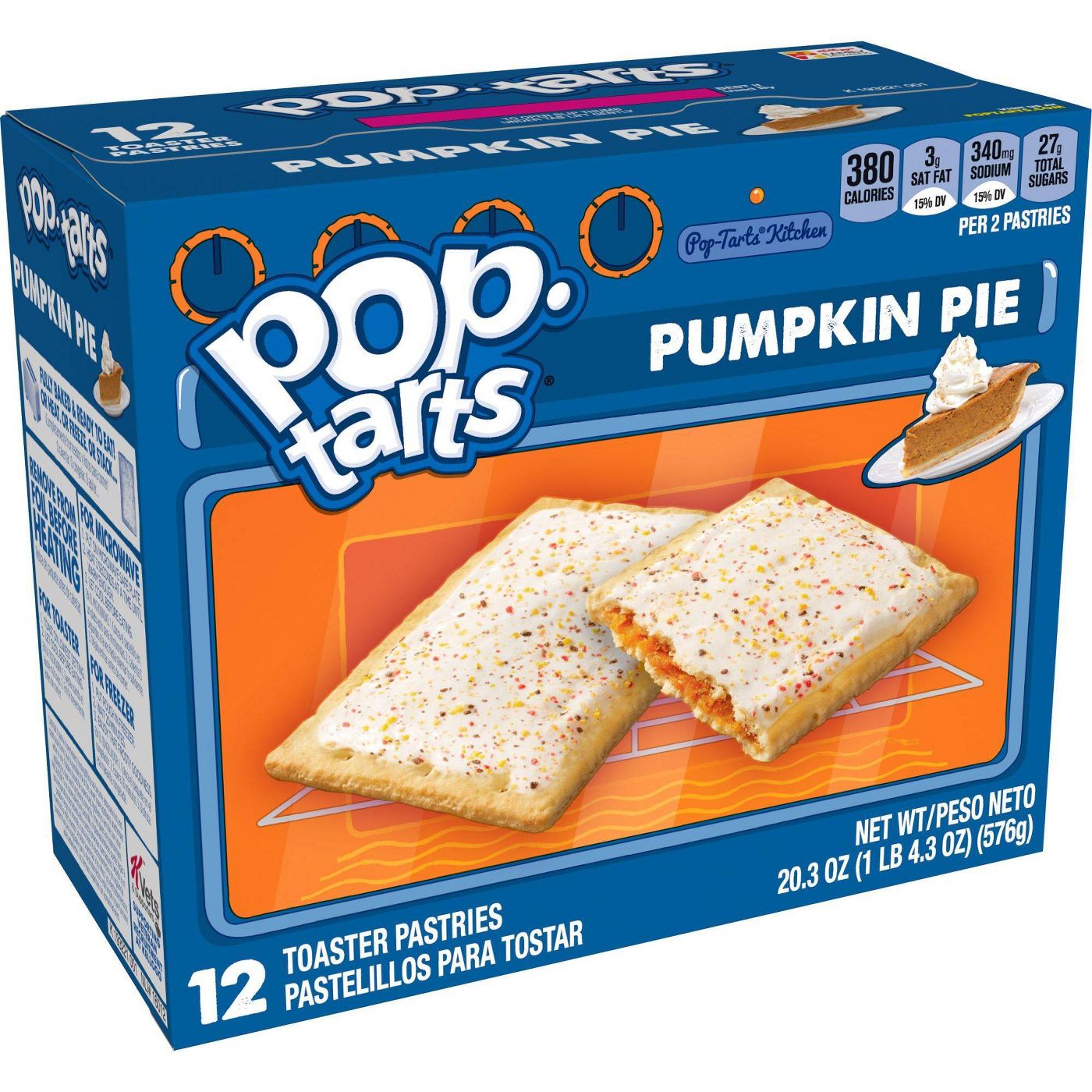 Pumpkin Pie Toaster Pastries