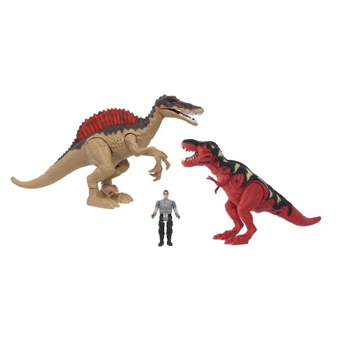 Animal Planet Electronic Battling Dinos Action Figure Set 3pk Target