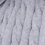 heather grey fair isle stripe