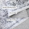 Vintage Rug, Soft Washable Low Pile Carpet for Living Room, Bedroom, Dining Room, Non-Slip Boho Farmhouse Area Rug - 4 of 4
