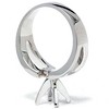 Pompeii3 Contemporary Solitaire Engagement 14K White Gold Ring Setting - 3 of 4