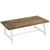 Resenkos Computer Desk, Office Desk, Study Desk,6FT Conference Table, 70.8” Executive Desk Office Computer Meeting Table,Oak & White Gray - 4 of 4