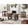 Home Design Beverly 3 Piece Coffee Table Set - 2 of 4