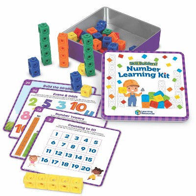 Learning Resources Early Learning Manipulative and Card Set (Numbers and Counting)