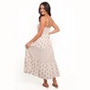 Petal and Pup Echo Midi Dress - White/Pink - 3 of 4