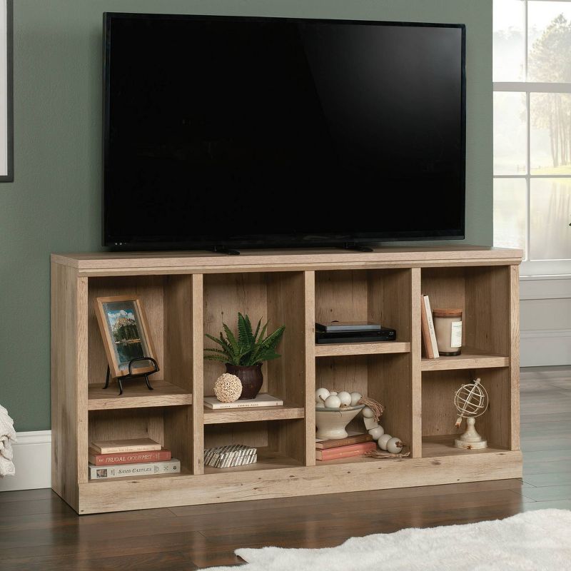 Sauder Aspen Post Console for TVs up to 65&#34; Prime Oak, 3 of 9