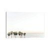 iCanvas Palm Trees California Beach Print by lovelylittlehomeco Canvas Print Wall Art - 2 of 3