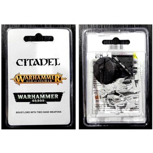 Beastlord With Paired Man-Ripper Axes Beasts Of Chaos Warhammer OOP - 1 of 1