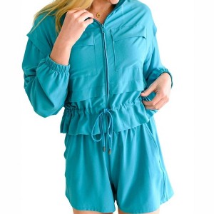 Women's She's Got Game Cropped Jacket - RAE MODE - 1 of 4