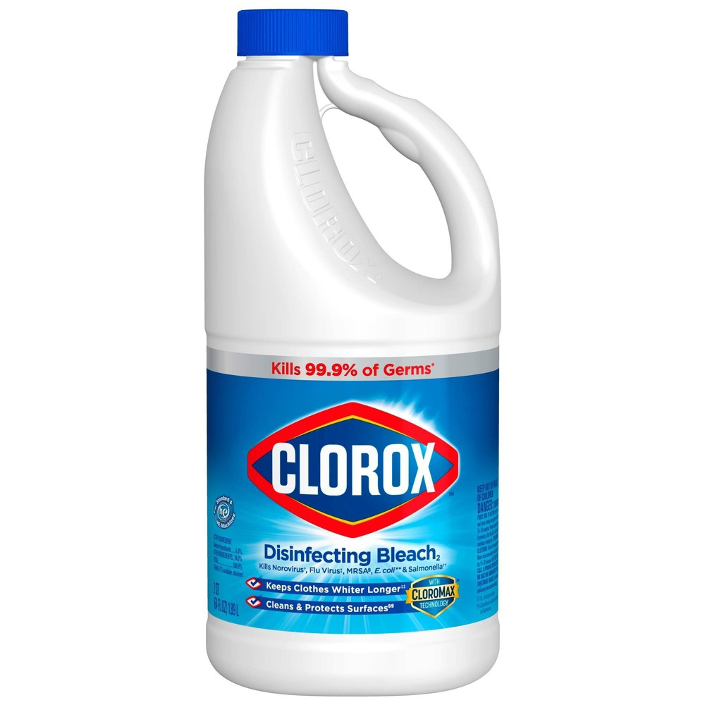 UPC 044600307695 product image for Clorox Disinfecting Bleach - Regular - 64oz | upcitemdb.com