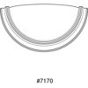 Progress Lighting Eclipse 1-Light Wall Sconce, Brushed Nickel, Satin White Glass Shade - 2 of 4