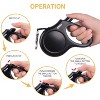 up to 44 lbs Dogs Heavy Duty Retractable Dog Leash,16 ft Dog Walking Leash for Small Medium Dogs - 4 of 4