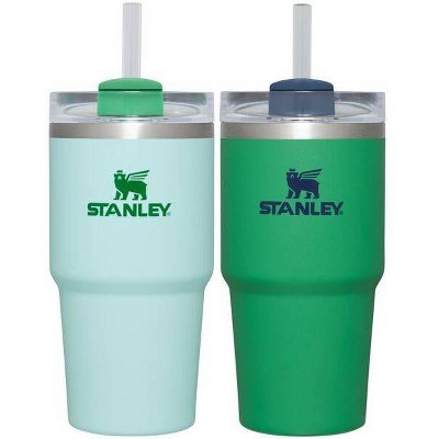 Stanley 2pk 20oz Stainless Steel H2.0 Flowstate Quencher Tumblers