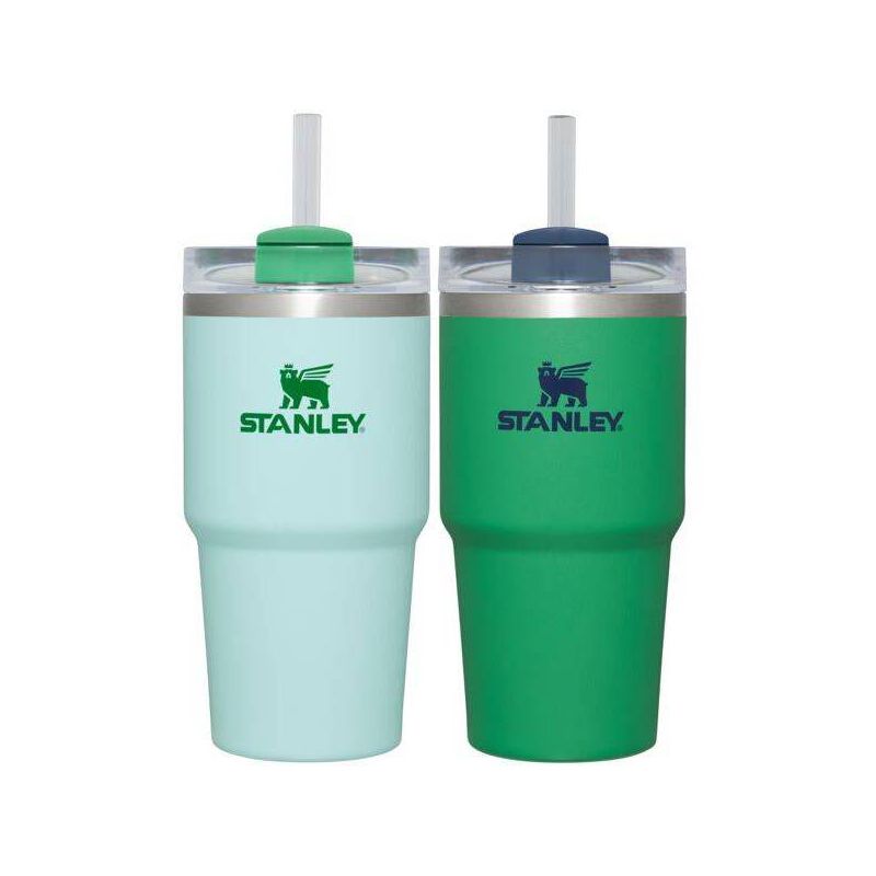 Stanley 2pk 20oz Stainless Steel H2.0 Flowstate Quencher Tumblers, 1 of 11