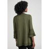Jessica London Women's Plus Size Ruffle Layered Sleeve Top - 3 of 4