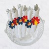 Big Dot of Happiness Fire Up the Grill - Summer BBQ Picnic Party Paper Napkin Holder - Napkin Rings - Set of 24 - image 3 of 4