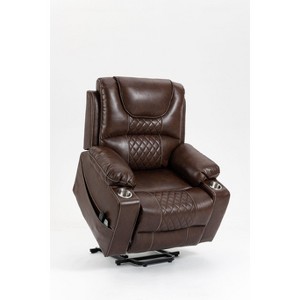 NicBex Recliner Chair Message Chair with Lumbar Heating  Electric Power Lift Chair Sofa Chair For Living Room - 1 of 4