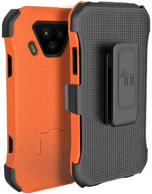 Nakedcellphone Combo for Kyocera DuraForce Ultra 5G - Case with Stand and Belt Clip Holster