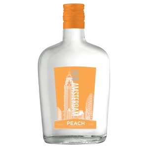 New Amsterdam Peach Flavored Vodka - 375ml Bottle - 1 of 4