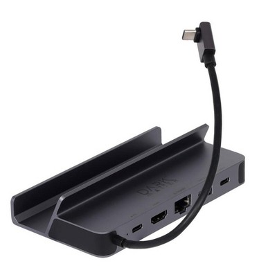 Monoprice 6-in-1 Steam Deck Dock USB-C Charging Station with HDMI 2.0 4K@60Hz, 100W USB-C PD Input Port, For  Steam Deck OLED and LCD models