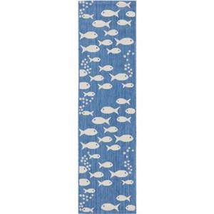 Courtyard CY6012 UV & Stain Resistant Non-Shedding Power Loomed Indoor/Outdoor Rugs - Safavieh - 1 of 4