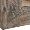 Uttermost Bozeman Distressed Blue Mirror, Rustic Fir Wood Frame, 37.75" H × 27.75" W, Vertical Wall Accent - 4 of 4