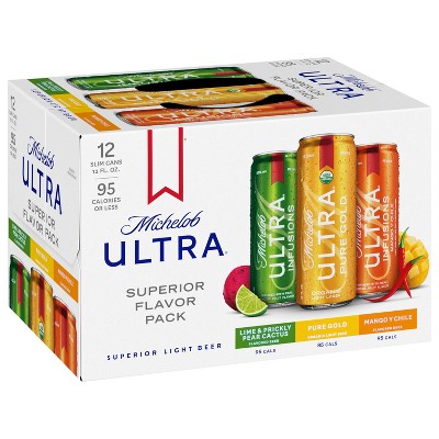 Michelob Ultra Organic Beer Variety Pack - 12pk/12 Fl Oz Cans : Target