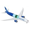 Boeing 787-9 Commercial Aircraft "United Airlines - The Future is SAF" (N24988) White and Blue 1/400 Diecast Model by GeminiJets - 2 of 3