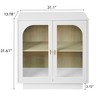 Bella Depot 31.1''W Storage Cabinet with 2 Door for Living Room, Dining Room - 3 of 4