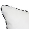 14"x24" Oversized Holiday 'Joy' Lumbar Throw Pillow White - Edie@Home: Festive Indoor/Outdoor Decor, Zipper Closure - 4 of 4