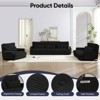 Mjkone Muti-Functional Folding Sofa Bed,Floor Sofa Bed Set,Lazy Sofa with Pillows,6 Position Adjustable Backrest - 2 of 4