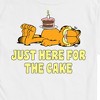 Men's - Garfield - Just Here For Cake Birthday Short Sleeve Graphic T-Shirt - image 2 of 4