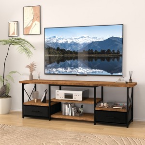 Huxxion " TV Stand with Drawers - 1 of 4