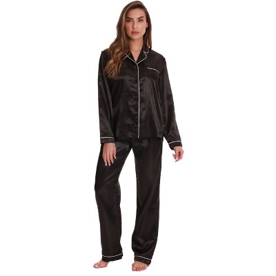 Just Love Womens Pant Set with Notch Collar  Chic & Comfortable Sleepwear