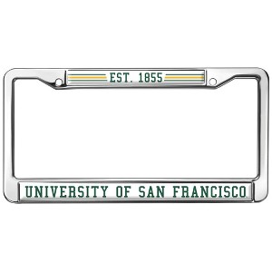 University of San Francisco Full Size Standard License Plate Metal Frame - 1 of 4