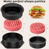 Aoibox 27-Piece Griddle Accessories Kit, Hibachi Flat Top Grill Tools with Spatulas, Burger Press,Patty Maker,Basting Cover for Outdoor BBQ Teppanyaki - 4 of 4