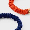 Bijoux Sport by Luv Aj MLB Logo Silky Hair Ties 2pc - 2 of 2