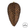 Vickerman Matte Glitter Pinecone Christmas Ornament - 3 of 4
