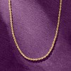 Ross-Simons 2mm 14kt Yellow Gold Rope-Chain Necklace - 4 of 4