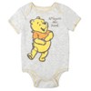 Disney Winnie the Pooh Baby Bodysuit Pants Bib and Hat 4 Piece Outfit Set Newborn to Infant - 2 of 4