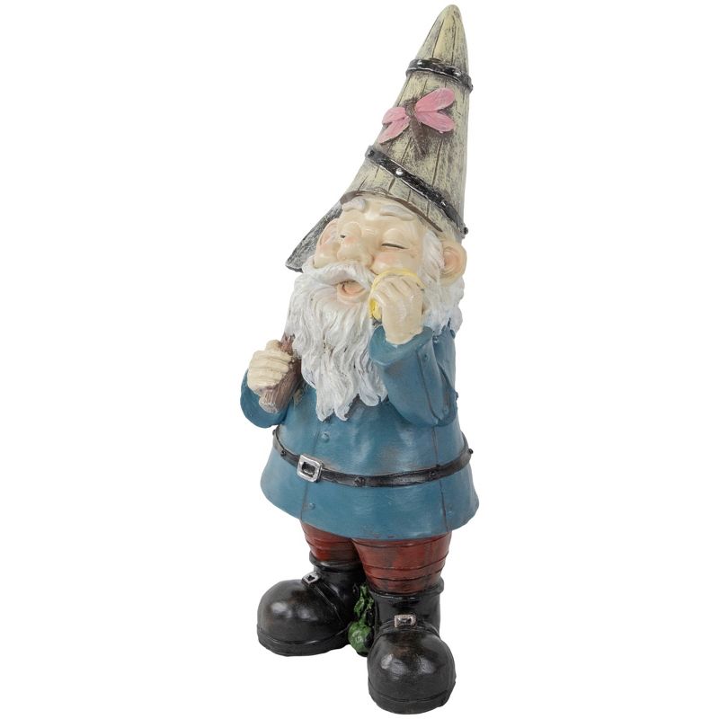 Northlight Gnome with Shovel Outdoor Garden Statue - 15.25", 3 of 6