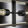 Urban Ambiance Luxury Minimalist Indoor Chandelier,  14-1/4''H x 30"W x 30''D,  Matte Black Finish, UHP4911 - 4 of 4