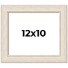 PosterPalooza | Photo Size Weathered White Picture Frame - UV Acrylic, Foam Board Backing, Hanging Hardware - 2 of 4