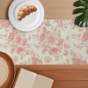 Unique Bargains Halloween Christmas Floral Table Runner 1 Pc - 4 of 4