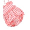 RuffleButts Baby Girls UPF50+ One Piece Bow Bubble Romper Swimsuit - 3 of 4