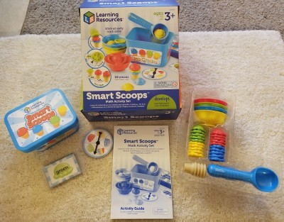 Learning Resources Smart Scoops Math Activity Set, 50 Pieces, Ages 3+ :  Target