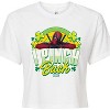 Women's - Marvel - St. Patrick's Day I Pinch Back Cropped Graphic T-Shirt - 2 of 4