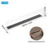 Unique Bargains Acrylic Magnetic L-Shaped Bedroom Kitchen Office Shelf Dividers - 2 of 4